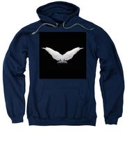 Rise White Wings - Sweatshirt Sweatshirt Pixels Navy Small 