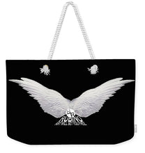 Rise White Wings - Weekender Tote Bag Weekender Tote Bag Pixels 24" x 16" White 