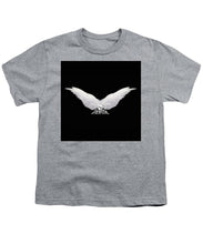 Rise White Wings - Youth T-Shirt Youth T-Shirt Pixels Heather Small 