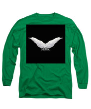 Rise White Wings - Long Sleeve T-Shirt Long Sleeve T-Shirt Pixels Kelly Green Small 