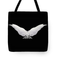 Rise White Wings - Tote Bag Tote Bag Pixels 18" x 18"  