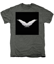 Rise White Wings - Men's Premium T-Shirt Men's Premium T-Shirt Pixels Platinum Heather Small 