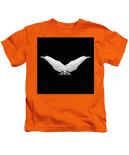 Rise White Wings - Kids T-Shirt Kids T-Shirt Pixels Orange Small 
