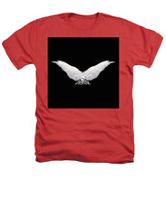 Rise White Wings - Heathers T-Shirt Heathers T-Shirt Pixels Red Small 