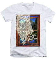 Rise Window - Men's V-Neck T-Shirt