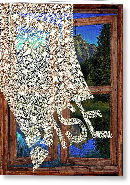 Rise Window - Greeting Card
