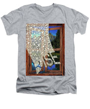 Rise Window - Men's V-Neck T-Shirt