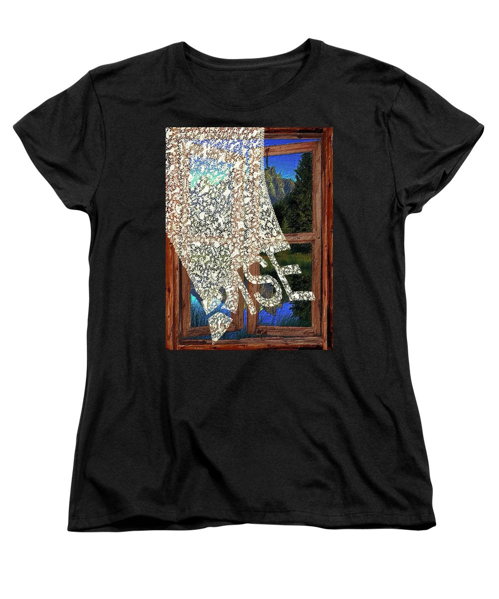 Rise Window - Women's T-Shirt (Standard Fit)