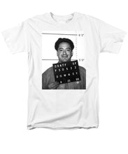 Robert Downey Jr Mug Shot 1999 Black And White - Men's T-Shirt  (Regular Fit)