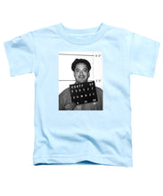 Robert Downey Jr Mug Shot 1999 Black And White - Toddler T-Shirt