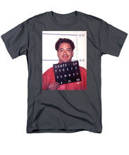 Robert Downey Jr Mug Shot 1999 Color - Men's T-Shirt  (Regular Fit)