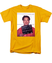 Robert Downey Jr Mug Shot 1999 Color - Men's T-Shirt  (Regular Fit)