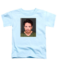 Robert Downey Jr Mug Shot 2001 Color - Toddler T-Shirt