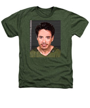 Robert Downey Jr Mug Shot 2001 Color - Heathers T-Shirt
