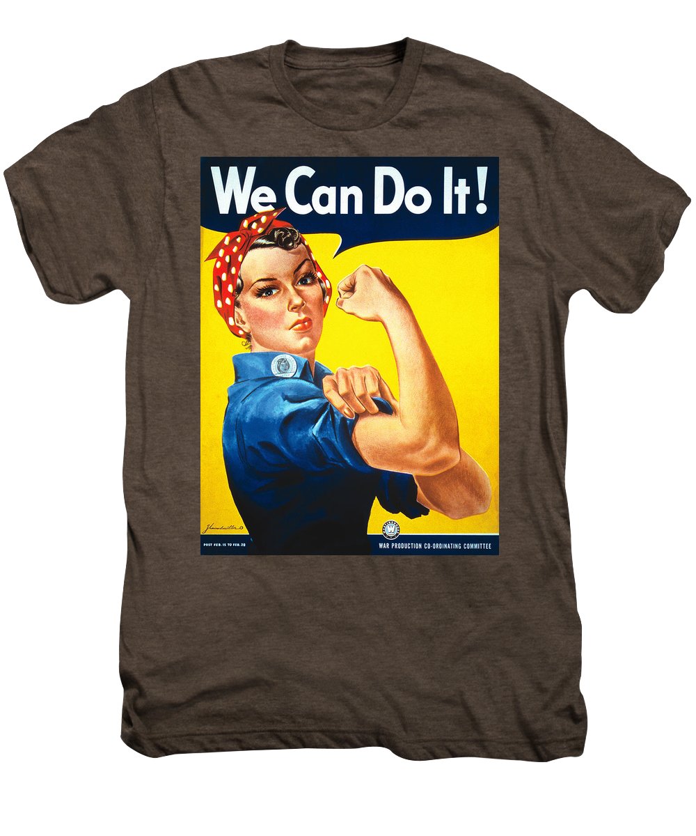 Rosie The Riveter Vintage  - Men's Premium T-Shirt