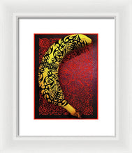 Rubino Banana Tattoo - Framed Print Framed Print Pixels 7.500" x 10.000" White White