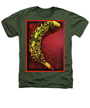 Rubino Banana Tattoo - Heathers T-Shirt Heathers T-Shirt Pixels Military Green Small 