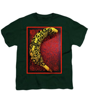 Rubino Banana Tattoo - Youth T-Shirt Youth T-Shirt Pixels Hunter Green Small 