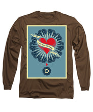 Rubino Blood Heart - Long Sleeve T-Shirt Long Sleeve T-Shirt Pixels Coffee Small 