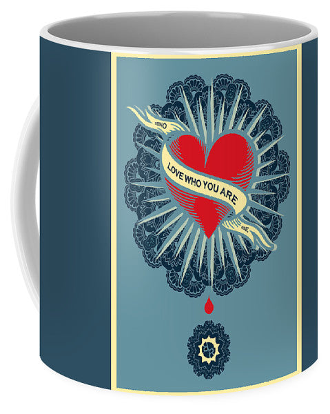Rubino Blood Heart - Mug Mug Pixels Small (11 oz.)  