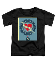 Rubino Blood Heart - Toddler T-Shirt Toddler T-Shirt Pixels Black Small 