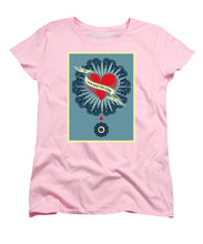 Rubino Blood Heart - Women's T-Shirt (Standard Fit) Women's T-Shirt (Standard Fit) Pixels Pink Small 
