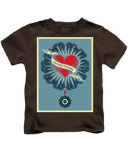 Rubino Blood Heart - Kids T-Shirt Kids T-Shirt Pixels Coffee Small 