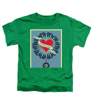 Rubino Blood Heart - Toddler T-Shirt Toddler T-Shirt Pixels Kelly Green Small 