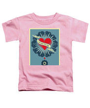 Rubino Blood Heart - Toddler T-Shirt Toddler T-Shirt Pixels Pink Small 