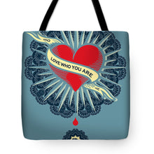 Rubino Blood Heart - Tote Bag Tote Bag Pixels 18" x 18"  