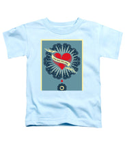 Rubino Blood Heart - Toddler T-Shirt Toddler T-Shirt Pixels Light Blue Small 