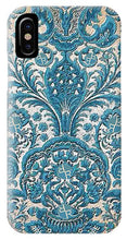 Rubino Blue Floral - Phone Case Phone Case Pixels IPhone X Case  