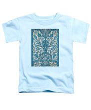 Rubino Blue Floral - Toddler T-Shirt Toddler T-Shirt Pixels Light Blue Small 