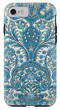 Rubino Blue Floral - Phone Case Phone Case Pixels IPhone 8 Tough Case  