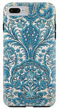 Rubino Blue Floral - Phone Case Phone Case Pixels IPhone 7 Plus Tough Case  