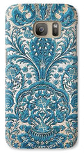 Rubino Blue Floral - Phone Case Phone Case Pixels Galaxy S7 Case  