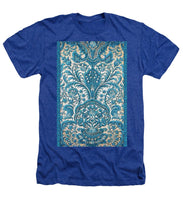 Rubino Blue Floral - Heathers T-Shirt Heathers T-Shirt Pixels Royal Small 