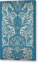 Rubino Blue Floral - Acrylic Print Acrylic Print Pixels 6.625" x 10.000" Aluminum Mounting Posts 