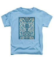 Rubino Blue Floral - Toddler T-Shirt Toddler T-Shirt Pixels Carolina Blue Small 