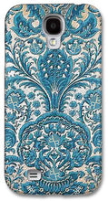 Rubino Blue Floral - Phone Case Phone Case Pixels Galaxy S4 Case  