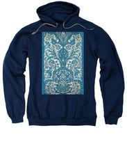 Rubino Blue Floral - Sweatshirt Sweatshirt Pixels Navy Small 