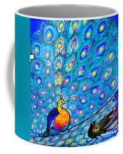 Blue Peacock                                 - Mug