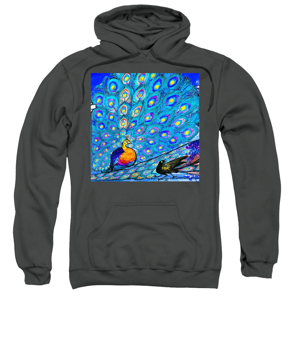 Blue Peacock                                 - Sweatshirt