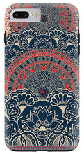 Rubino Blue Zen Namaste - Phone Case Phone Case Pixels IPhone 7 Plus Tough Case  