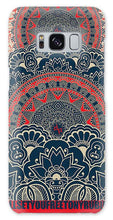 Rubino Blue Zen Namaste - Phone Case Phone Case Pixels Galaxy S8 Case  