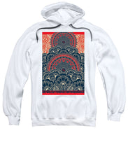Rubino Blue Zen Namaste - Sweatshirt Sweatshirt Pixels White Small 