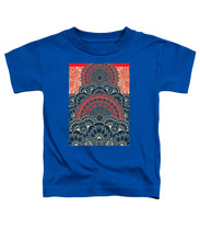 Rubino Blue Zen Namaste - Toddler T-Shirt Toddler T-Shirt Pixels Royal Small 