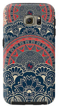 Rubino Blue Zen Namaste - Phone Case Phone Case Pixels Galaxy S6 Tough Case  