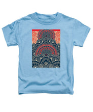 Rubino Blue Zen Namaste - Toddler T-Shirt Toddler T-Shirt Pixels Carolina Blue Small 