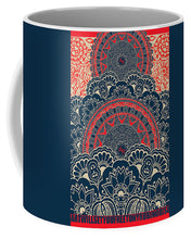 Rubino Blue Zen Namaste - Mug Mug Pixels Small (11 oz.)  